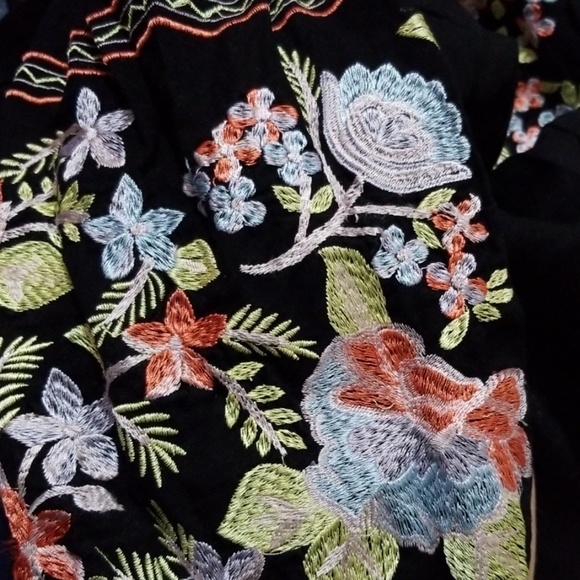 Free People Fleur de Jour Embroidered Mini Dress - Picture 5 of 5